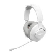 JBL Quantum 360 Wireless - White - Wireless over-ear gaming headset with surround sound and detachable mic - Hero