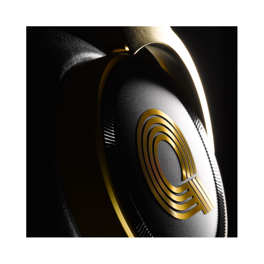 N90Q - Gold - Reference class auto-calibrating noise-cancelling headphones - Detailshot 10 image number null