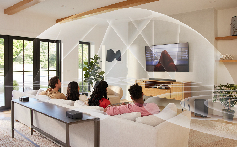 BAR 1000 Ægte Dolby Atmos®, DTS:X og MultiBeam™ surroundlyd - Image