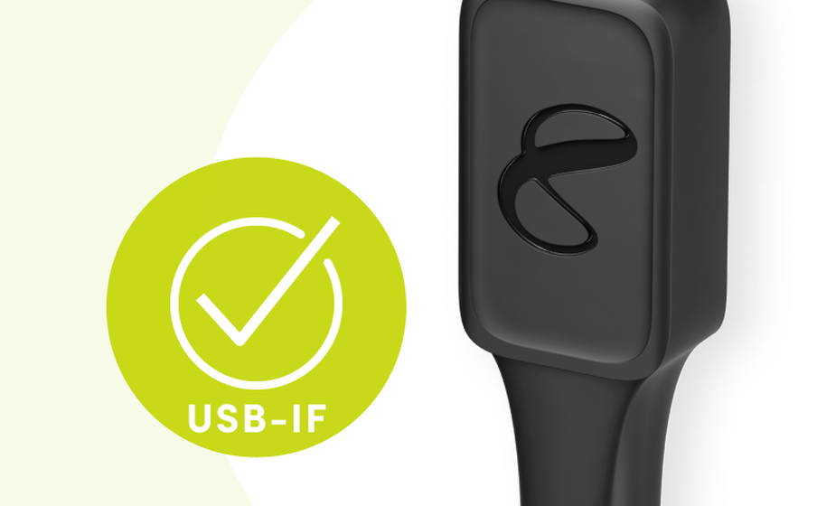 InstantConnect USB-C to USB-C USB-IF-certificeret - Image