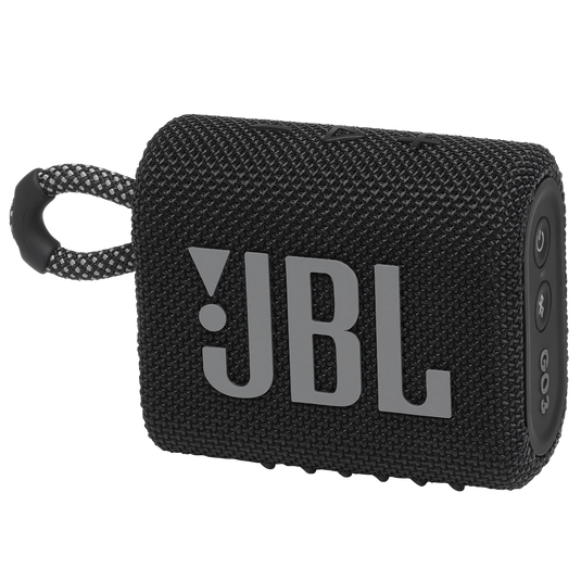 JBL Go 3 - Black - Portable Waterproof Speaker - Hero image number null