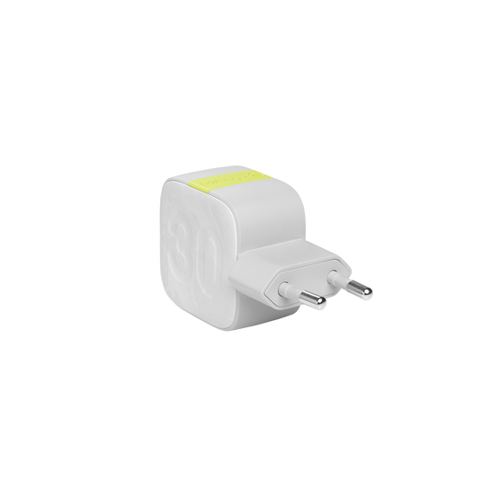 InstantCharger 30W 2 USB - White - Compact USB-C and USB-A PD charger - Detailshot 2 image number null