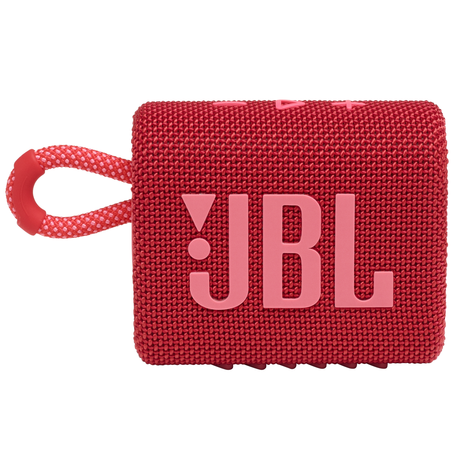 JBL Go 3 - Red - Portable Waterproof Speaker - Front