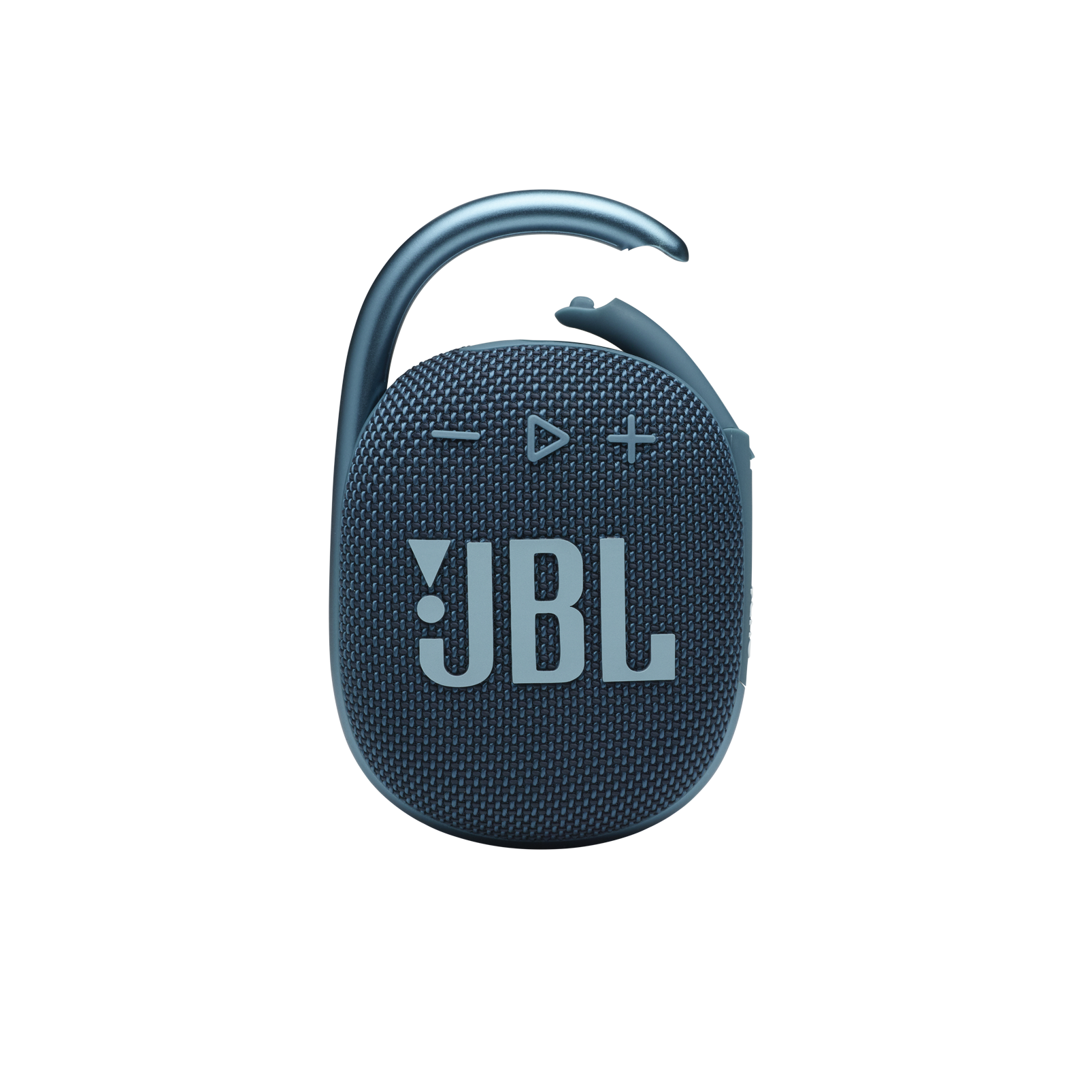 JBL Clip 4 - Blue - Ultra-portable Waterproof Speaker - Front